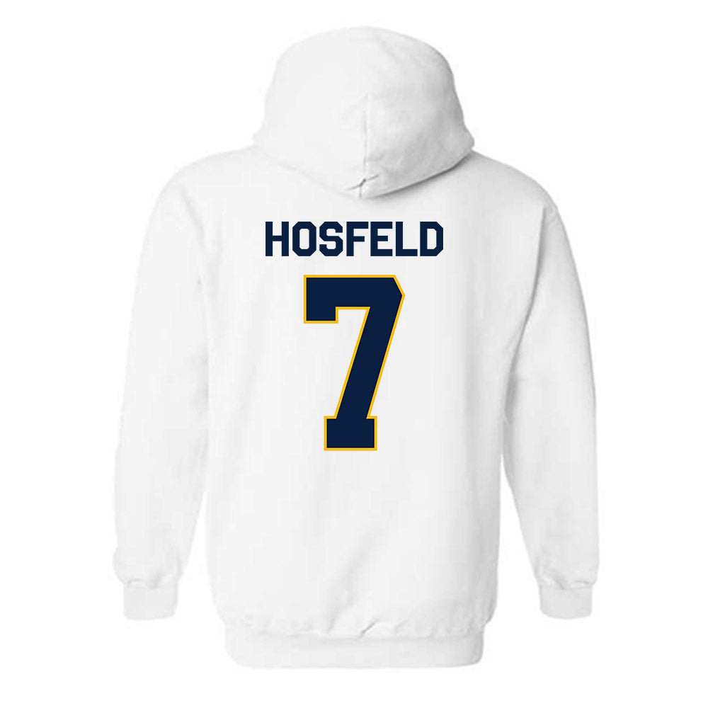 Northern Arizona - NCAA Women's Volleyball : Ella Hosfeld - Classic Shersey Hooded Sweatshirt-1