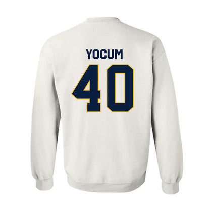 Northern Arizona - NCAA Football : Kruz Yocum - Classic Shersey Crewneck Sweatshirt-1
