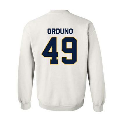Northern Arizona - NCAA Football : Francisco Orduno - Classic Shersey Crewneck Sweatshirt-1