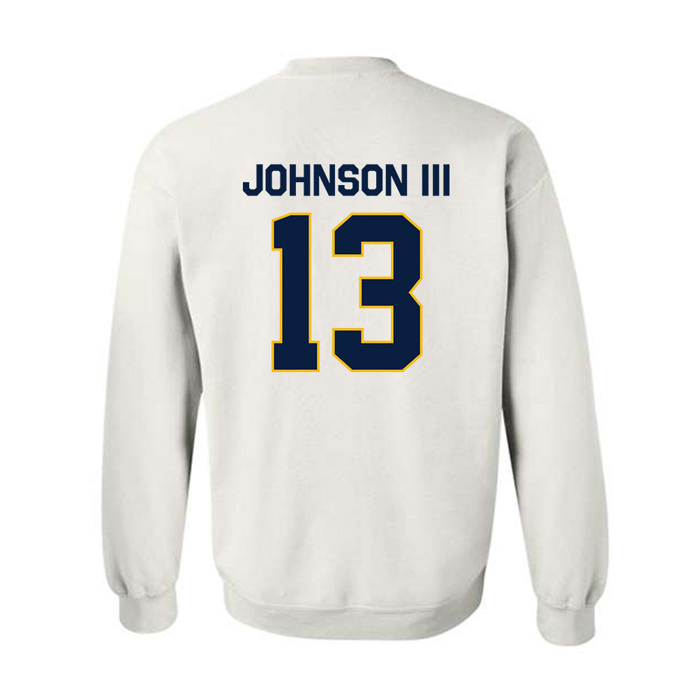 Northern Arizona - NCAA Football : Jerry Johnson III - Classic Shersey Crewneck Sweatshirt-1