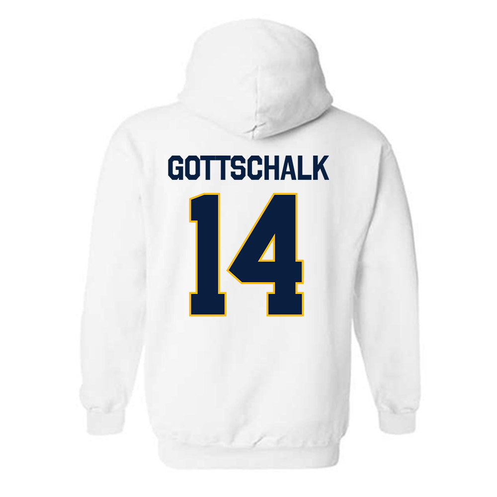 Northern Arizona - NCAA Women's Volleyball : Avery Gottschalk - Classic Shersey Hooded Sweatshirt-1