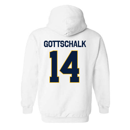 Northern Arizona - NCAA Women's Volleyball : Avery Gottschalk - Classic Shersey Hooded Sweatshirt-1