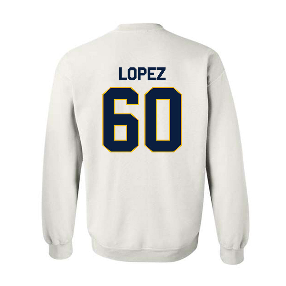 Northern Arizona - NCAA Football : John-Alexander Lopez - Classic Shersey Crewneck Sweatshirt-1