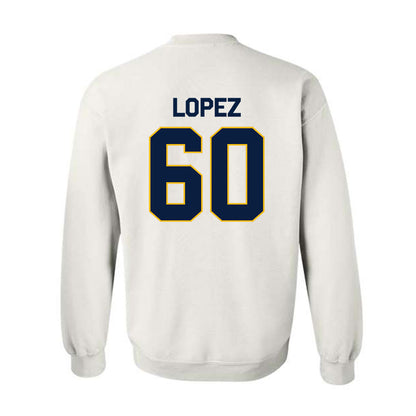 Northern Arizona - NCAA Football : John-Alexander Lopez - Classic Shersey Crewneck Sweatshirt-1