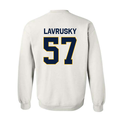 Northern Arizona - NCAA Football : Carter Lavrusky - Classic Shersey Crewneck Sweatshirt-1
