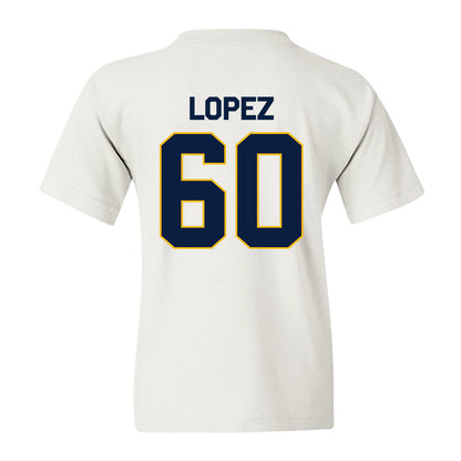 Northern Arizona - NCAA Football : John-Alexander Lopez - Classic Shersey Youth T-Shirt-1
