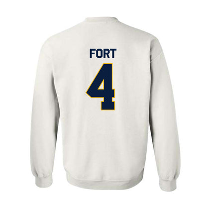 Northern Arizona - NCAA Men's Basketball : Oakland Fort - Classic Shersey Crewneck Sweatshirt-1