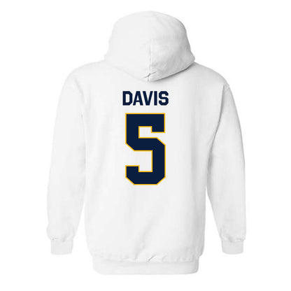 Northern Arizona - NCAA Women's Volleyball : Taryn Davis - Classic Shersey Hooded Sweatshirt-1