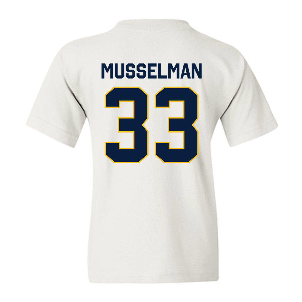 Northern Arizona - NCAA Women's Swimming & Diving : Elsa Musselman - Classic Shersey Youth T-Shirt-1