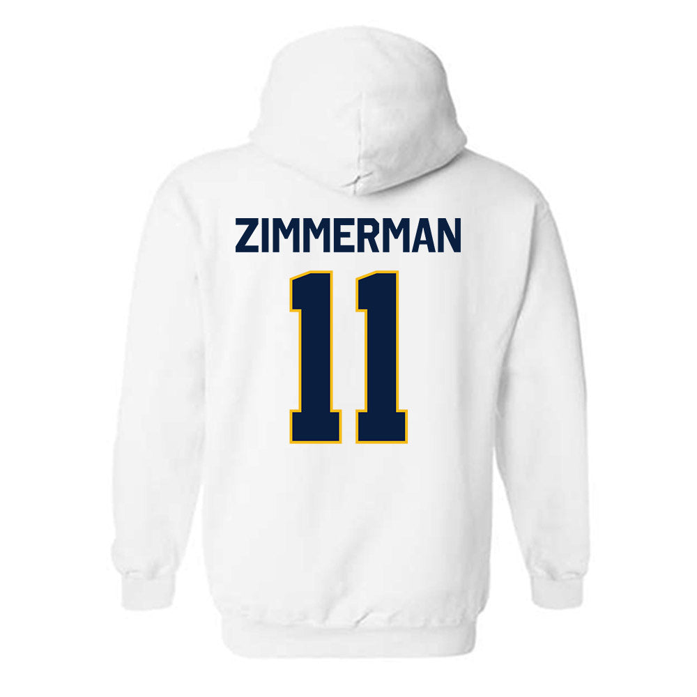 Northern Arizona - NCAA Football : Deuce Zimmerman - Classic Shersey Hooded Sweatshirt-1