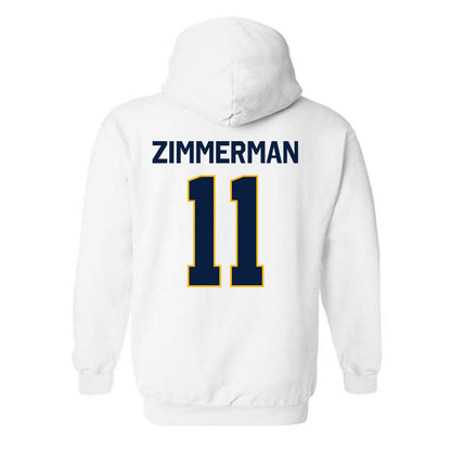 Northern Arizona - NCAA Football : Deuce Zimmerman - Classic Shersey Hooded Sweatshirt-1