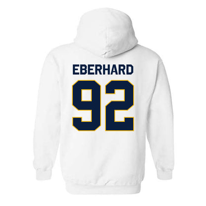Northern Arizona - NCAA Football : David Eberhard - Classic Shersey Hooded Sweatshirt-1