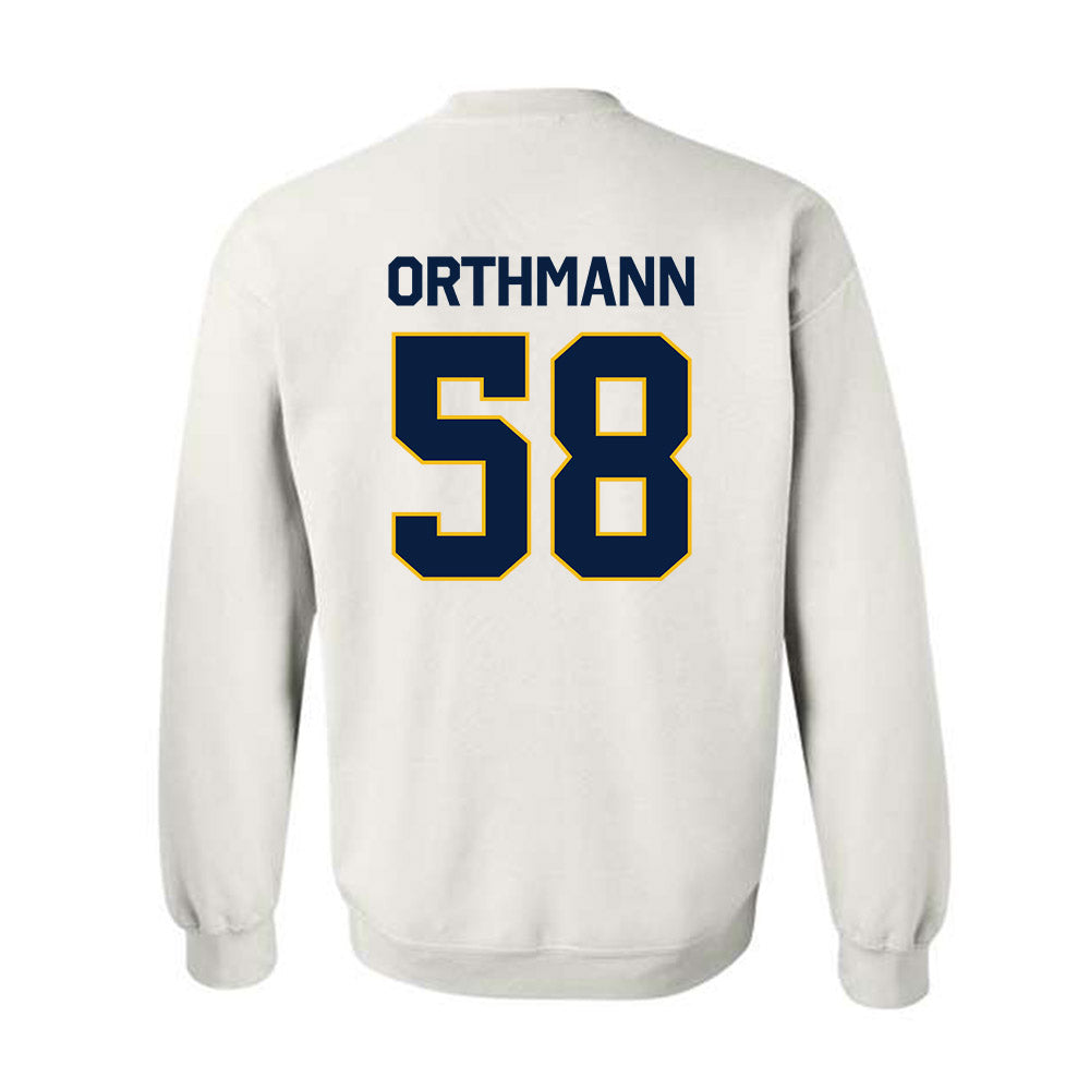 Northern Arizona - NCAA Football : Matthew Orthmann - Classic Shersey Crewneck Sweatshirt-1