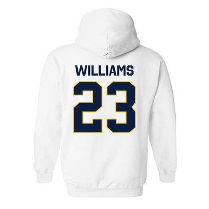 Northern Arizona - NCAA Women's Basketball : Kayla Williams - Classic Shersey Hooded Sweatshirt-1
