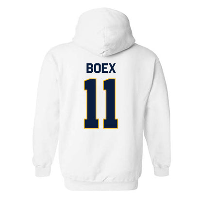 Northern Arizona - NCAA Women's Soccer : micala boex - Classic Shersey Hooded Sweatshirt-1
