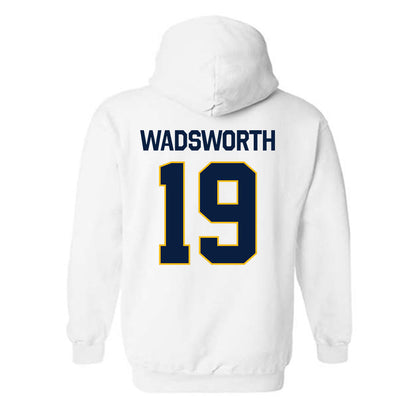 Northern Arizona - NCAA Women's Volleyball : Sophia Wadsworth - Classic Shersey Hooded Sweatshirt-1