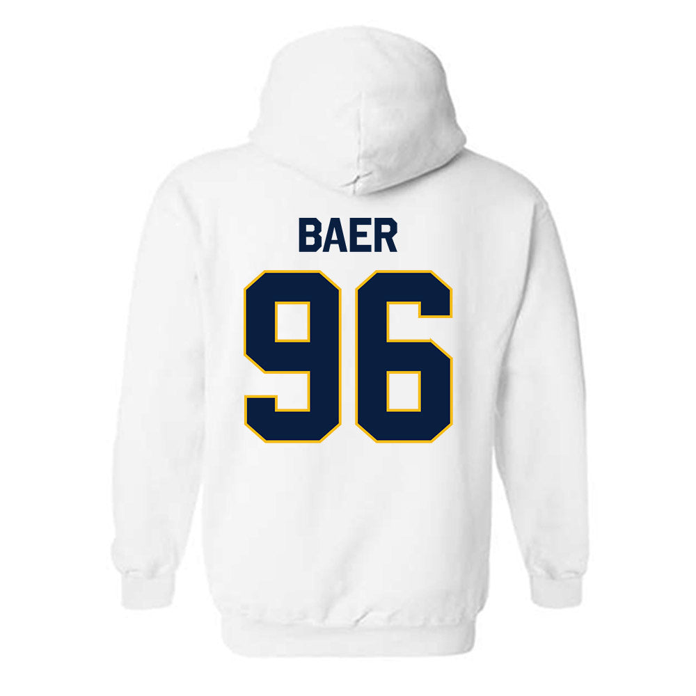 Northern Arizona - NCAA Football : Jayden Baer - Classic Shersey Hooded Sweatshirt-1
