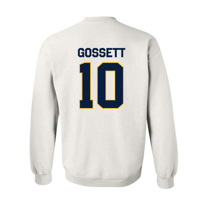 Northern Arizona - NCAA Football : QuRan Gossett - Classic Shersey Crewneck Sweatshirt-1