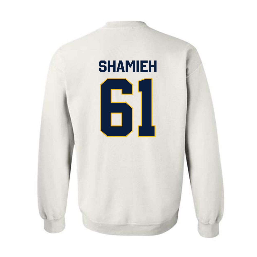 Northern Arizona - NCAA Football : Elias Shamieh - Classic Shersey Crewneck Sweatshirt-1