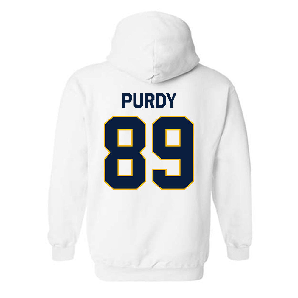 Northern Arizona - NCAA Football : Jeter Purdy - Classic Shersey Hooded Sweatshirt-1