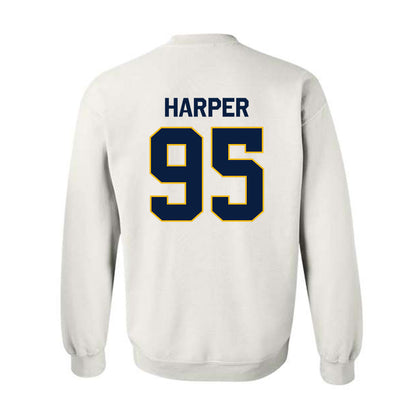 Northern Arizona - NCAA Football : Nick Harper - Classic Shersey Crewneck Sweatshirt-1