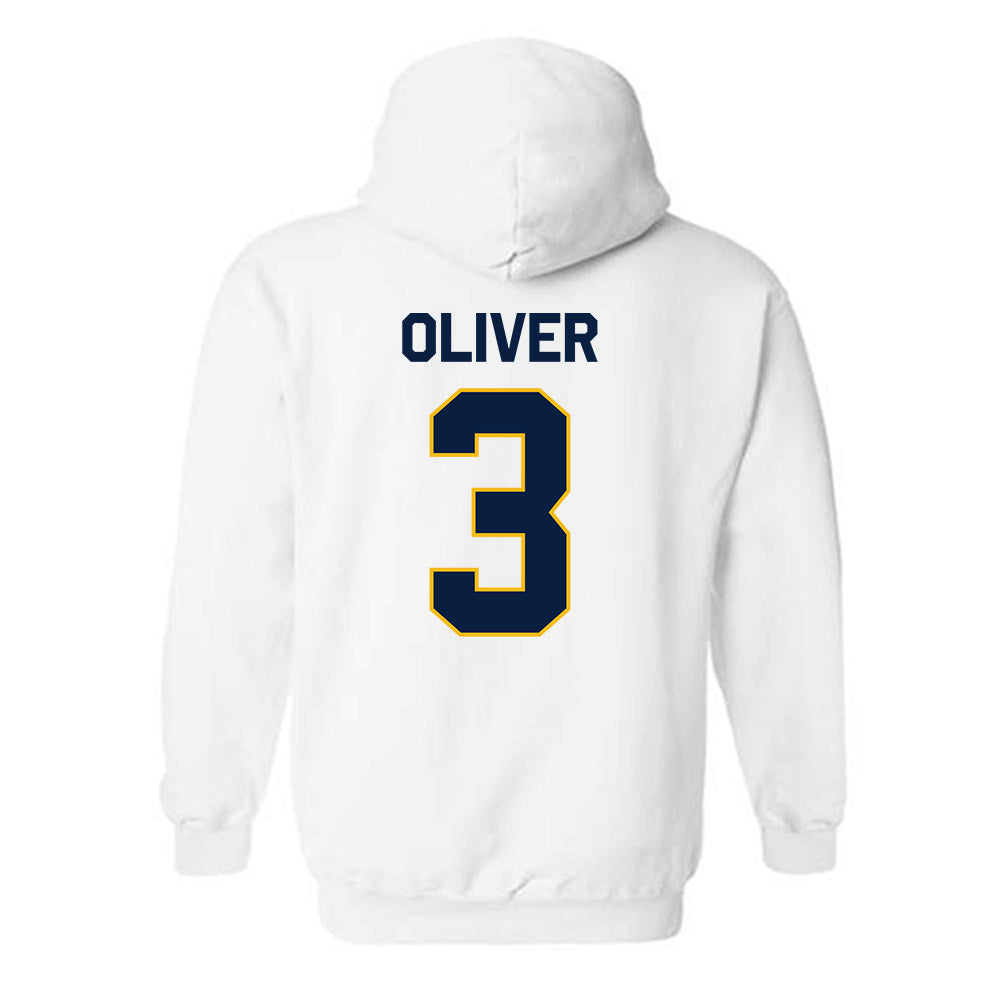 Northern Arizona - NCAA Football : Diego Oliver - Classic Shersey Hooded Sweatshirt-1