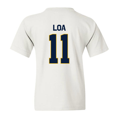 Northern Arizona - NCAA Football : Ziggy Loa - Classic Shersey Youth T-Shirt-1