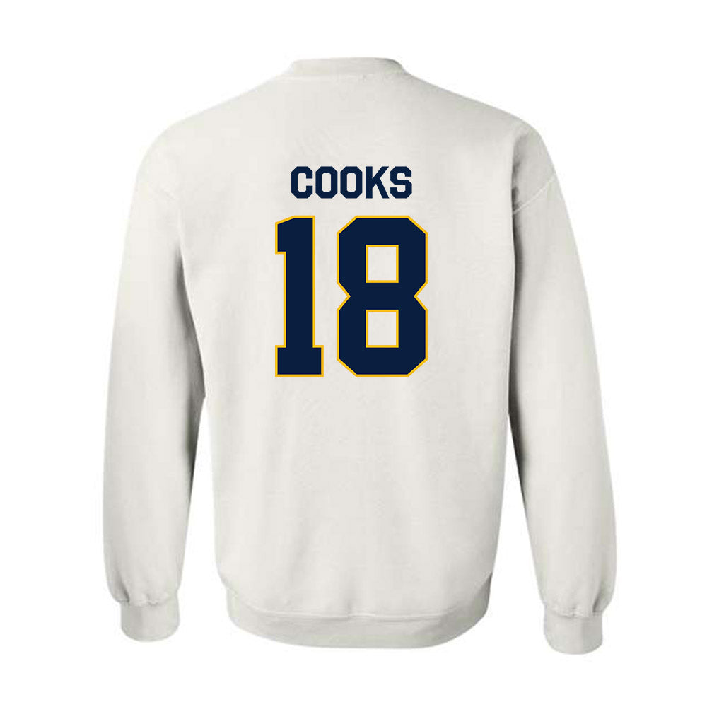 Northern Arizona - NCAA Football : Matthew Cooks - Classic Shersey Crewneck Sweatshirt-1