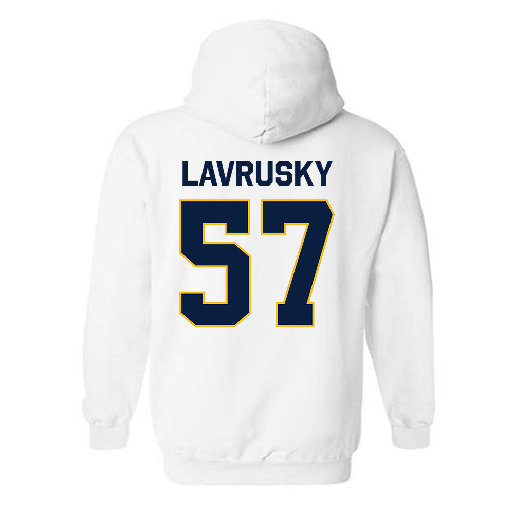Northern Arizona - NCAA Football : Carter Lavrusky - Classic Shersey Hooded Sweatshirt-1