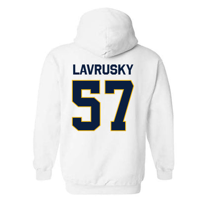Northern Arizona - NCAA Football : Carter Lavrusky - Classic Shersey Hooded Sweatshirt-1