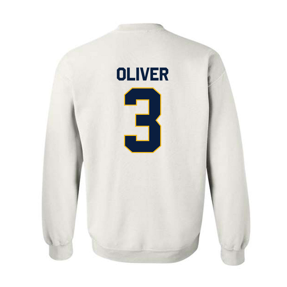 Northern Arizona - NCAA Football : Diego Oliver - Classic Shersey Crewneck Sweatshirt-1