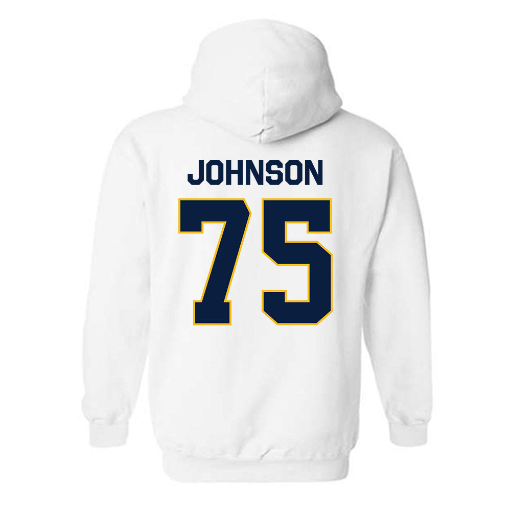 Northern Arizona - NCAA Football : Corey Johnson - Classic Shersey Hooded Sweatshirt-1