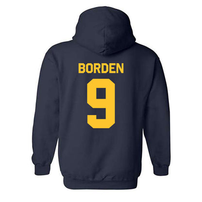 East Tennessee State - NCAA Football : Donya Borden - Classic Shersey Hooded Sweatshirt-1