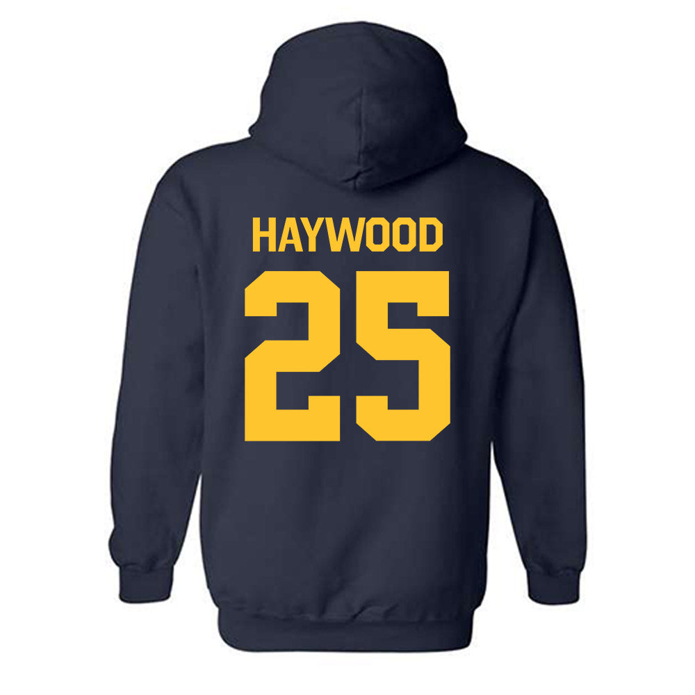 East Tennessee State - NCAA Football : Jaden Haywood - Classic Shersey Hooded Sweatshirt-1