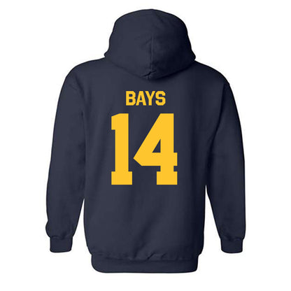 East Tennessee State - NCAA Women's Volleyball : Makayla Bays - Classic Shersey Hooded Sweatshirt-1