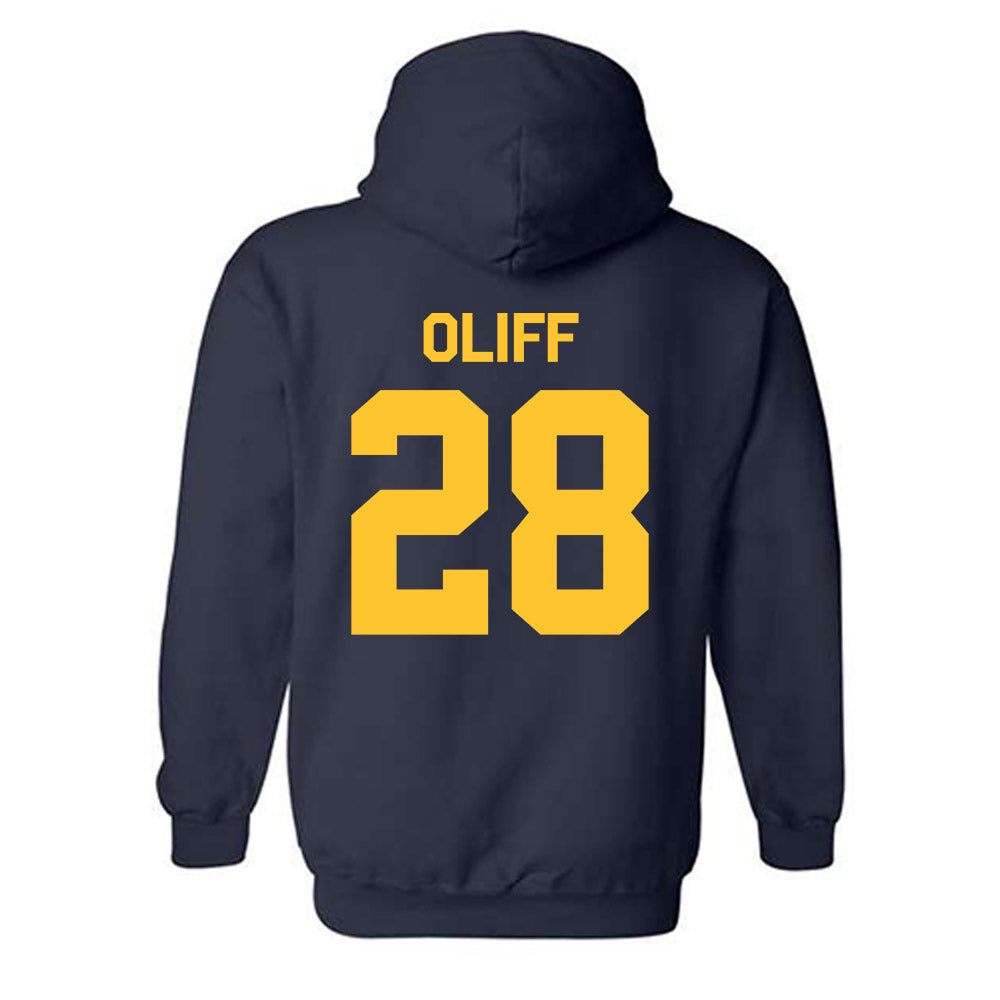 East Tennessee State - NCAA Baseball : Carter Oliff - Classic Shersey Hooded Sweatshirt-1