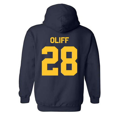 East Tennessee State - NCAA Baseball : Carter Oliff - Classic Shersey Hooded Sweatshirt-1