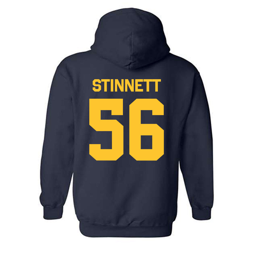 East Tennessee State - NCAA Football : Nash Stinnett - Classic Shersey Hooded Sweatshirt-1