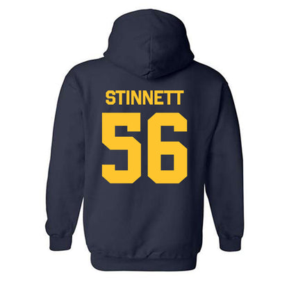 East Tennessee State - NCAA Football : Nash Stinnett - Classic Shersey Hooded Sweatshirt-1
