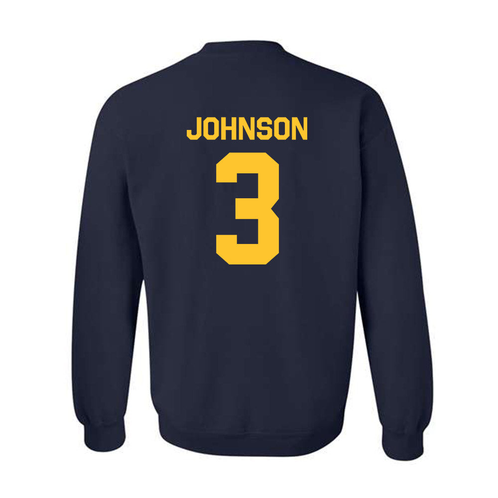 East Tennessee State - NCAA Football : Jarvis Johnson - Classic Shersey Crewneck Sweatshirt-1
