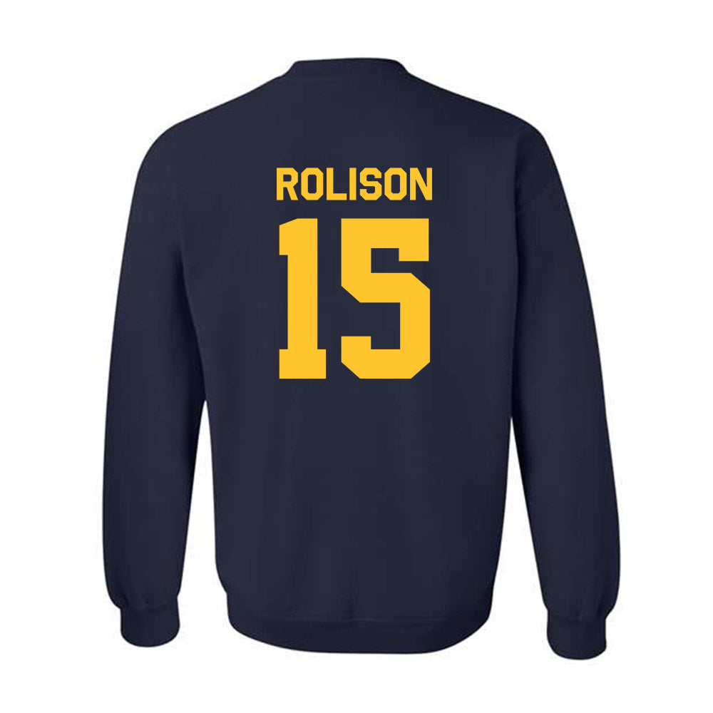 East Tennessee State - NCAA Baseball : Evan Rolison - Classic Shersey Crewneck Sweatshirt-1
