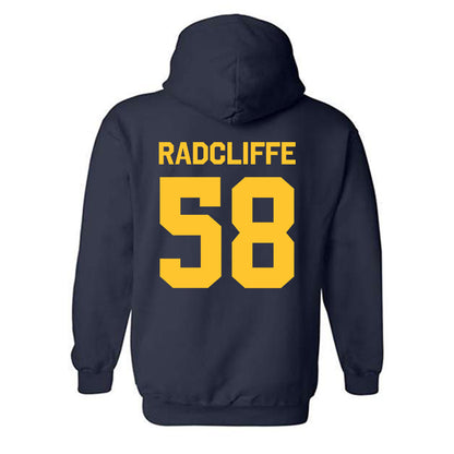 East Tennessee State - NCAA Football : Maddox Radcliffe - Classic Shersey Hooded Sweatshirt-1