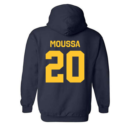 East Tennessee State - NCAA Men's Soccer : Rodrigue Moussa - Classic Shersey Hooded Sweatshirt-1