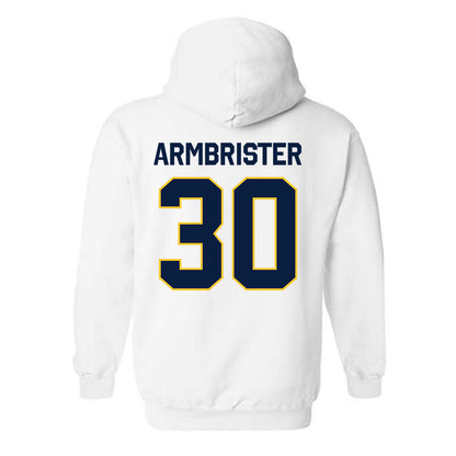 East Tennessee State - NCAA Football : Drew Armbrister - Classic Shersey Hooded Sweatshirt-1