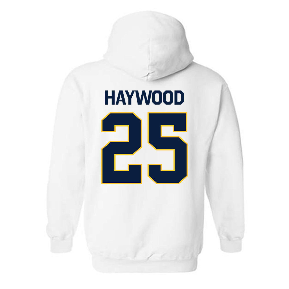 East Tennessee State - NCAA Football : Jaden Haywood - Classic Shersey Hooded Sweatshirt-1