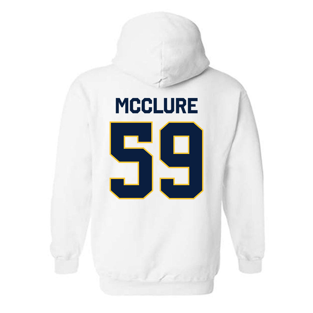 East Tennessee State - NCAA Football : Taylor McClure - Classic Shersey Hooded Sweatshirt-1