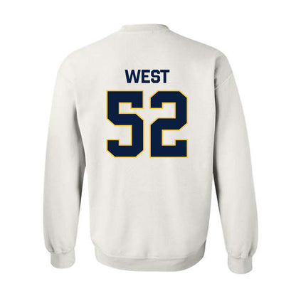 East Tennessee State - NCAA Football : Frank West - Classic Shersey Crewneck Sweatshirt-1