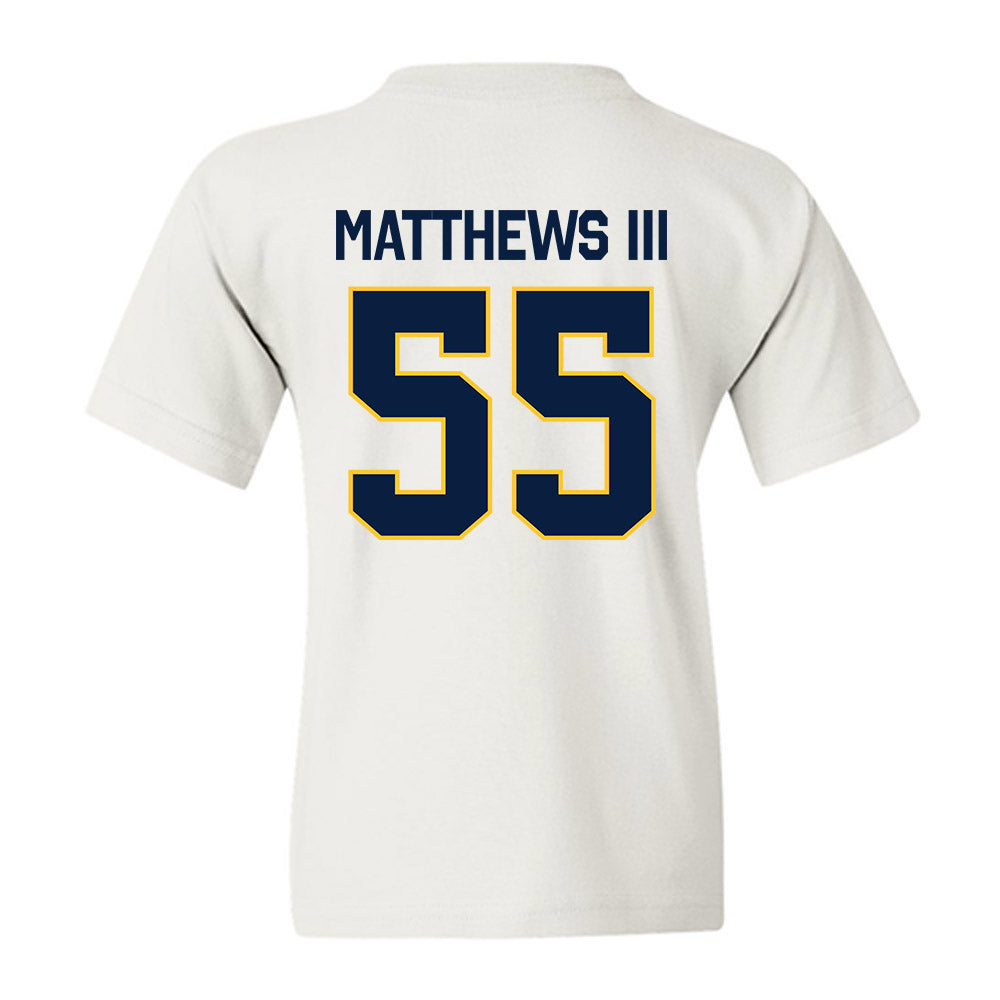East Tennessee State - NCAA Men's Basketball : Milton Matthews III - Classic Shersey Youth T-Shirt-1