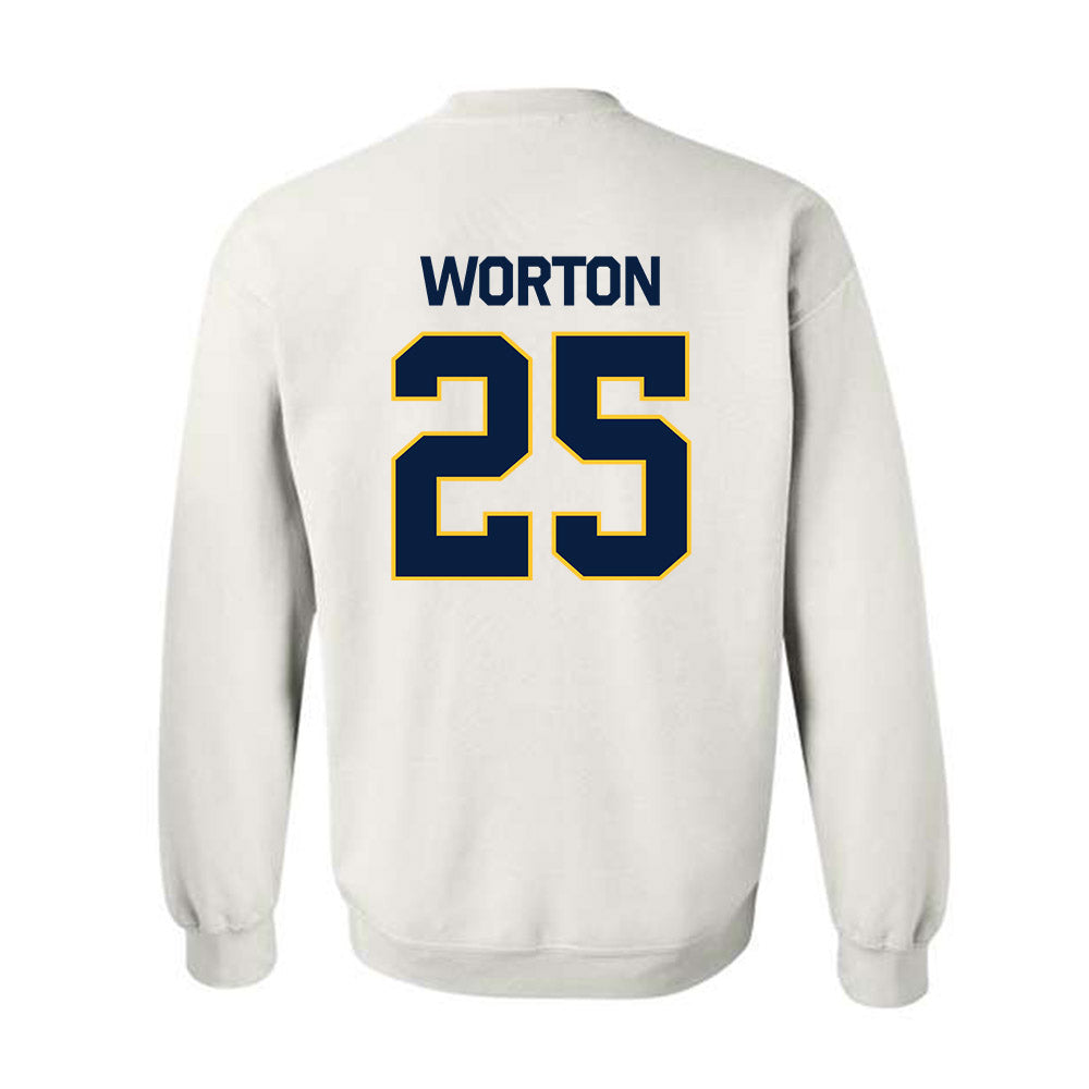 East Tennessee State - NCAA Men's Soccer : Shewit Worton - Classic Shersey Crewneck Sweatshirt-1