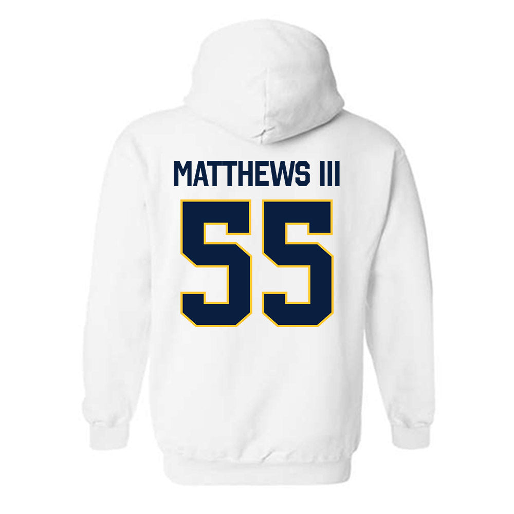 East Tennessee State - NCAA Men's Basketball : Milton Matthews III - Classic Shersey Hooded Sweatshirt-1